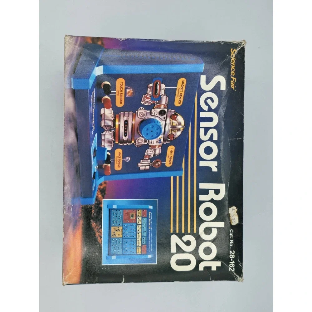 Vintage Radioshack Science Fair SENSOR ROBOT 20 Electronic‎ Project Lab